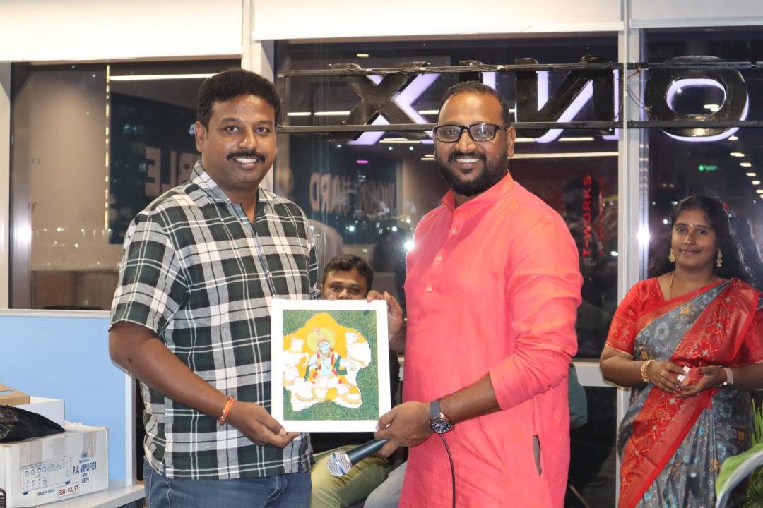 Employees at the corporate Diwali fundraising celebration
