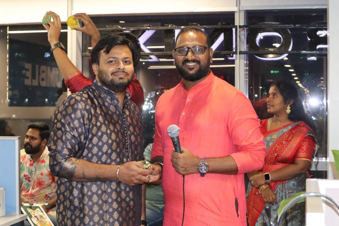 Diwali diya auction supporting Nigama Foundation CSR