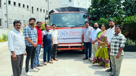 Flood relief packs prepared for distribution in Vijayawada