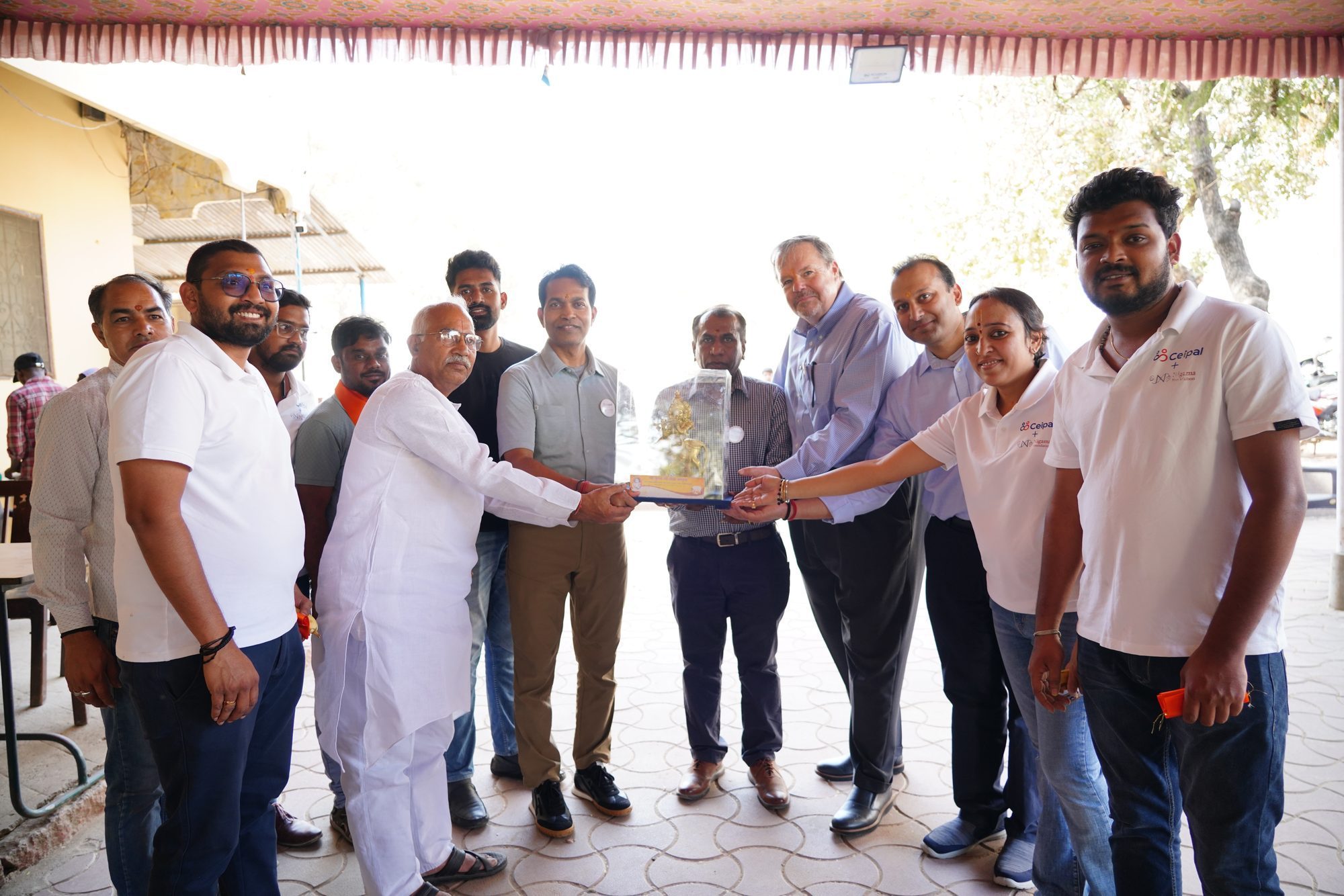 Nigama Foundation — Goshala Handover Ceremony