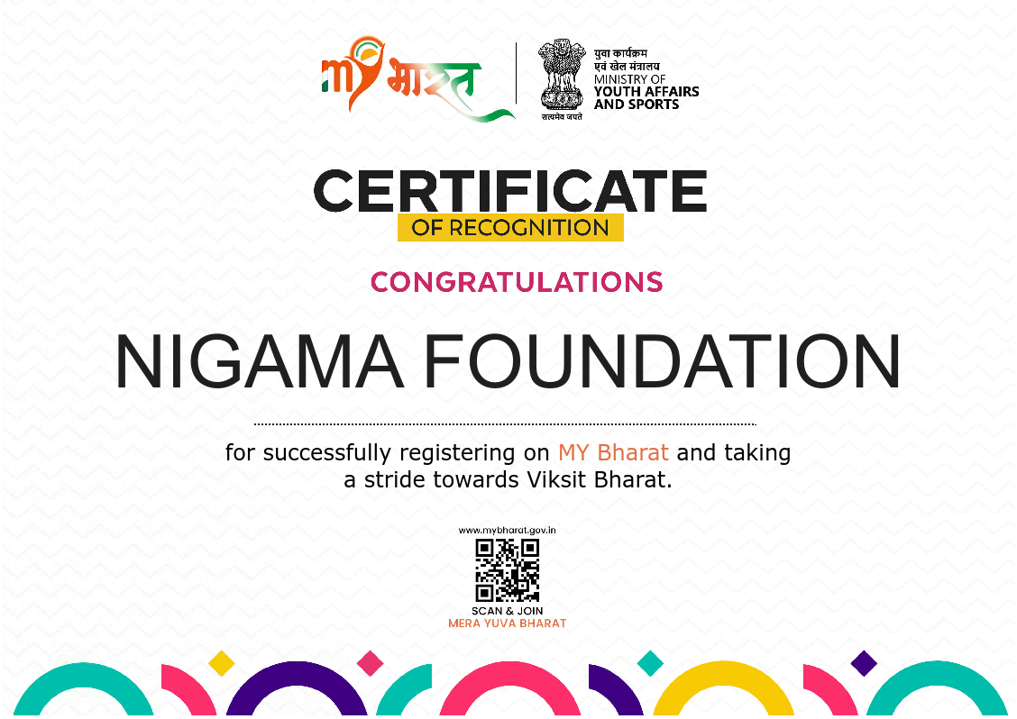 MY Bharat Registration Certificate