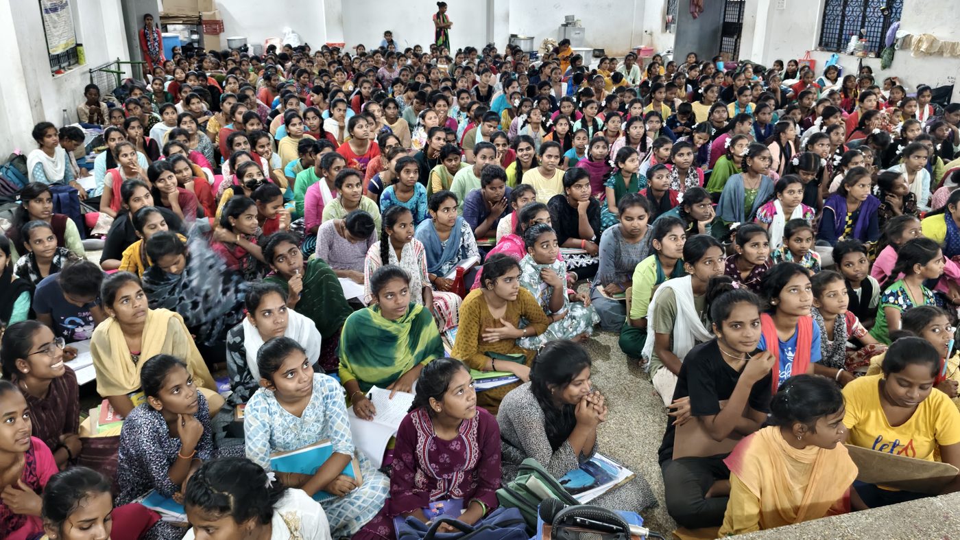 Project Parivarthan — Govt. BC College Girls Hostel, Anantapur