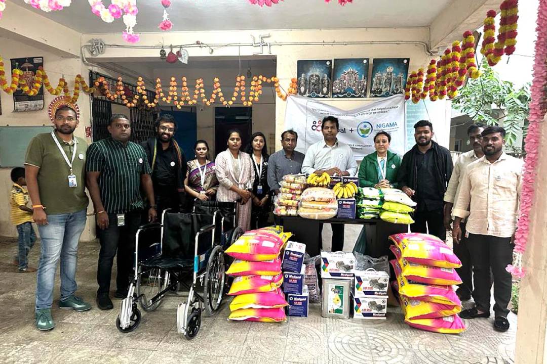 Nigama Foundation wheelchair and assistive equipment donation